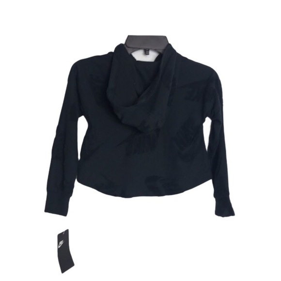 NWT Nike Girls Black Futura Full Zip Hoodie - Picture 10 of 12